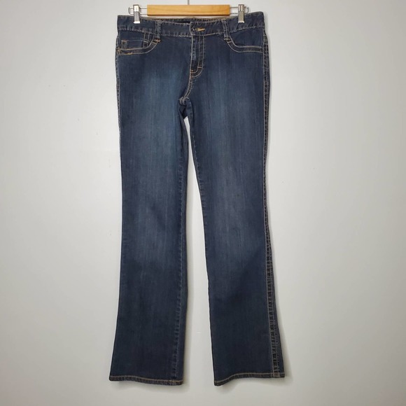 Calvin Klein Jeans Midwash Boot Cut Jeans Sz 8 - Picture 12 of 13